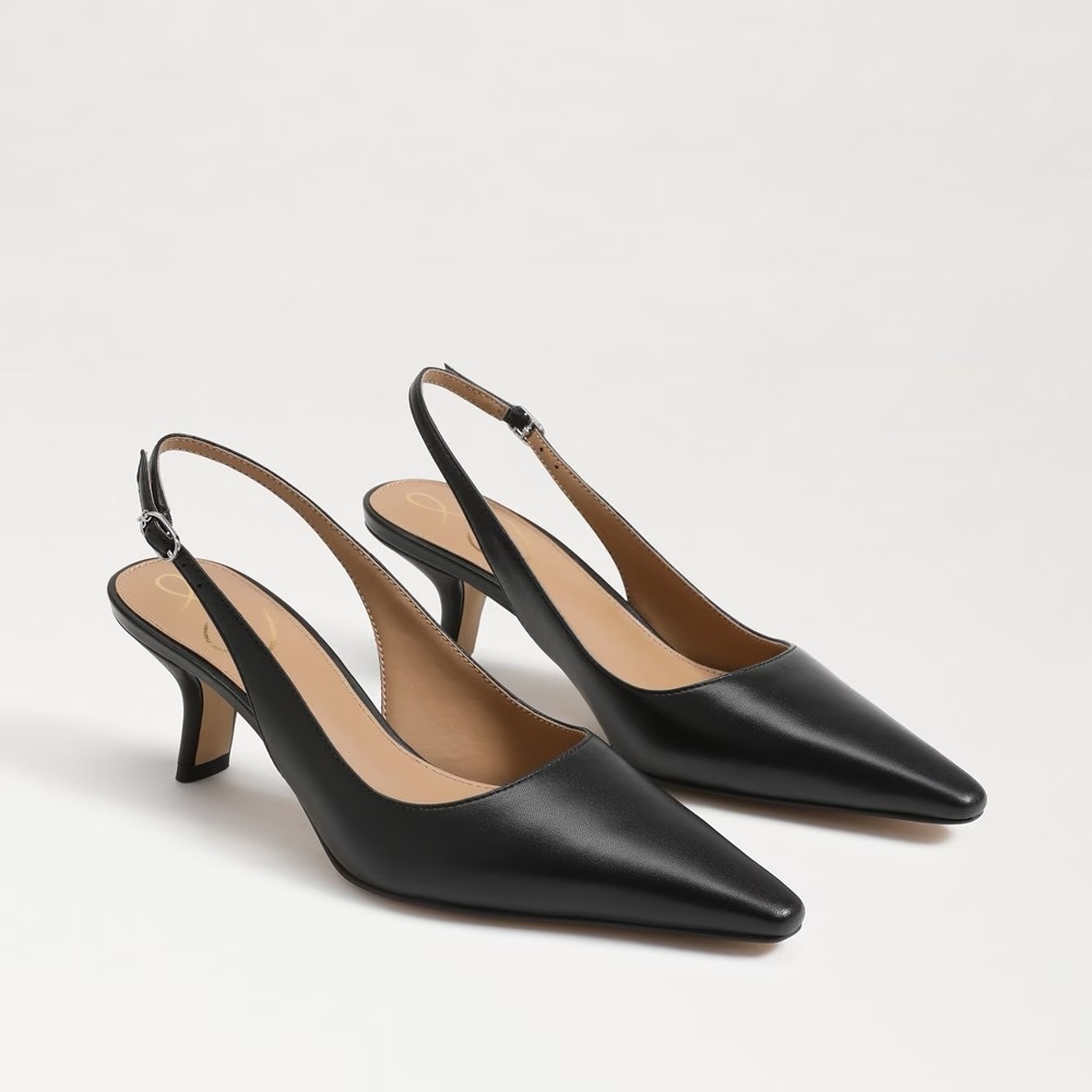 Sam Edelman Bianka Sling back kitten heel NWOT.